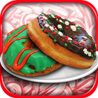 Christmas Donut Maker Baker Fun Food Cooking Game icône