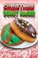 Christmas Donut Maker Baker Fun Food Cooking Game Affiche
