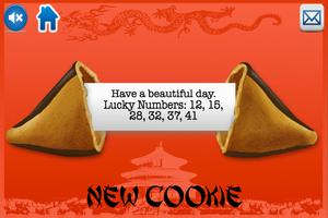 Fortune Cookies Lucky Cookie screenshot 2