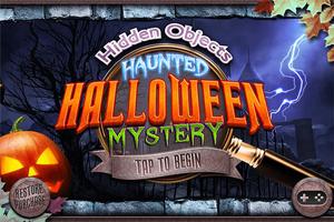 Hidden Object Halloween Haunted Mystery Objects poster
