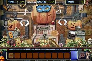 Hidden Object Halloween Haunted Mystery Objects Ekran Görüntüsü 2