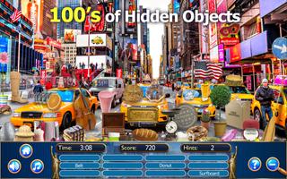 Hidden Objects New York City تصوير الشاشة 1