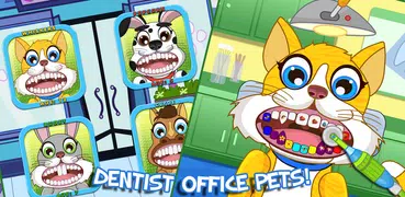 Animal Pets Dentist Office - Puppy Kitty Pet Play