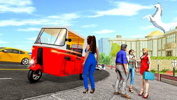 Tuk Tuk Auto Rickshaw 3D Drive screenshot 1