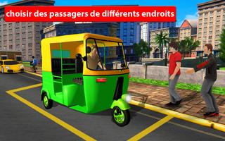 tuk tuk Simulateur de conduite Affiche