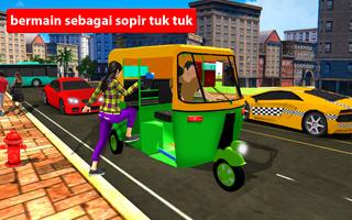 Becak Mengemudi Simulator screenshot 2