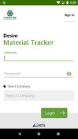 1 Schermata Desire Material Tracker