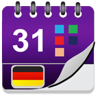 ikon Deutsch Kalender 2024