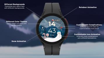 Christmas Watch Face постер