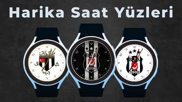 Kartal BJK Saat Yüzü ve Duvar โปสเตอร์