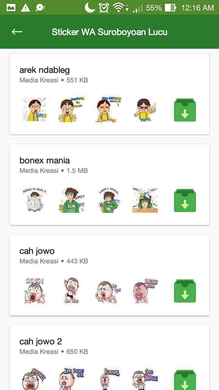 Stiker Jowo Dagelan Koplak Part Ii Wastickerpack For Android