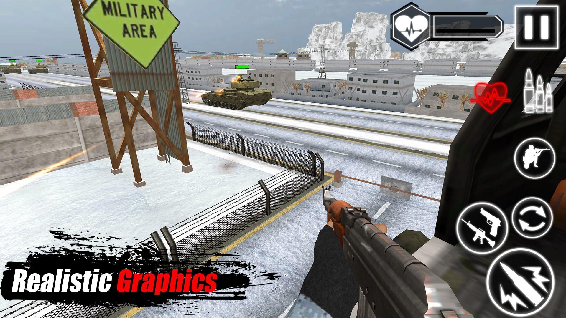 Air Gunner 3d Fps Army Shooter Helicopter Games For Android