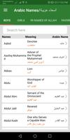 Arabic Baby Names Screenshot 2