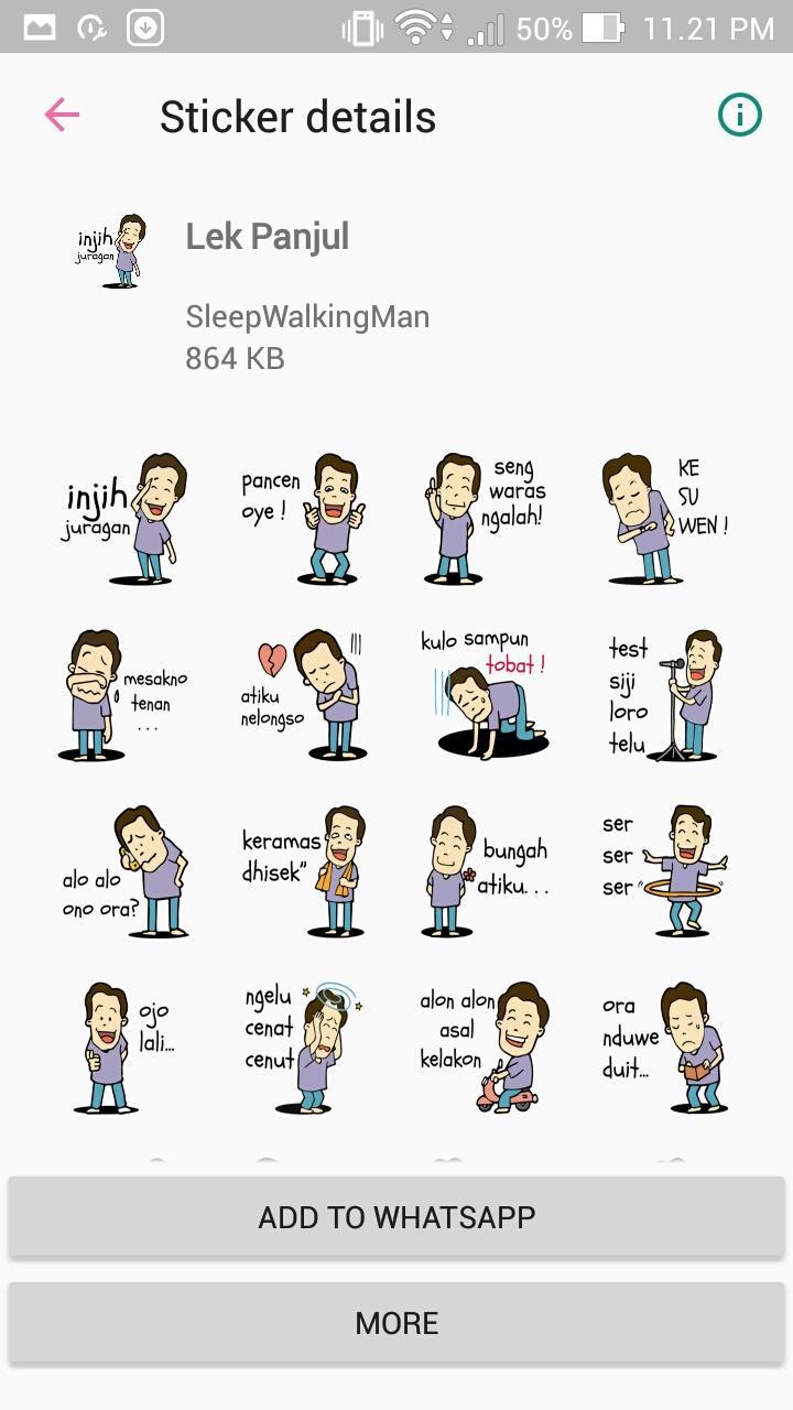 1000 Stiker Jowo Koplak Wastickerpack For Android Apk Download