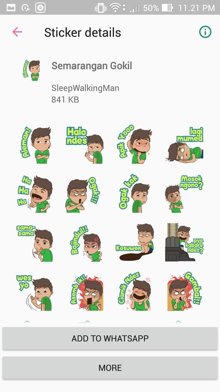 1000 Stiker Jowo Koplak Wastickerpack For Android Apk Download