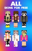 Cute Girls Skins ภาพหน้าจอ 2