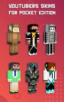 Youtubers Skins plakat