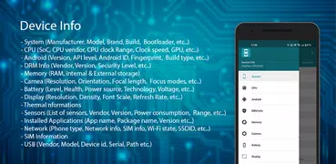 Device Info - Hardware & Softw