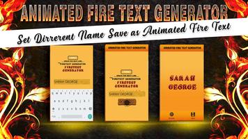 Generator animowanych generatorów ognia: Flaming screenshot 3