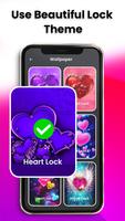 Heart Zipper Lock Ekran Görüntüsü 3