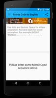 Morse Code syot layar 2