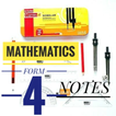 Mathematics form four notes icon