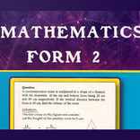 Mathematics form 2 notes