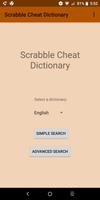 Scrabble Cheat Dictionary captura de pantalla 1