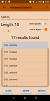 Scrabble Cheat Dictionary captura de pantalla 2