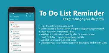 To Do List Reminder & Widget