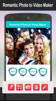 Romantic photo to video maker with music 海報
