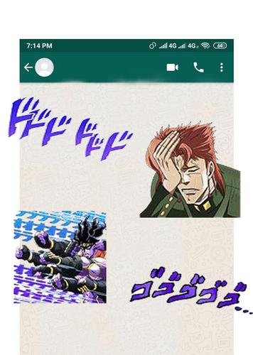 Descarga de APK de JoJo's BA Sticker for Whatsapp (WaStickerApps) para  Android