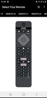 Philips TV Remote Poster