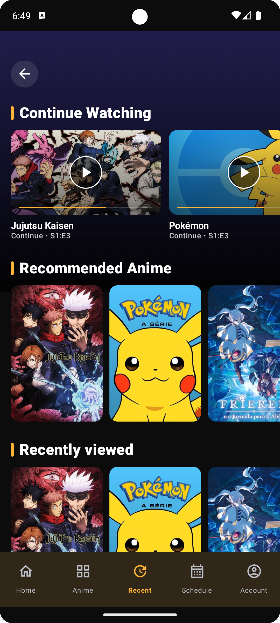 AnimePlay screenshot