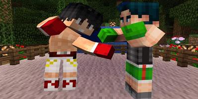 Hajime no ippo Mod Minecraft الملصق