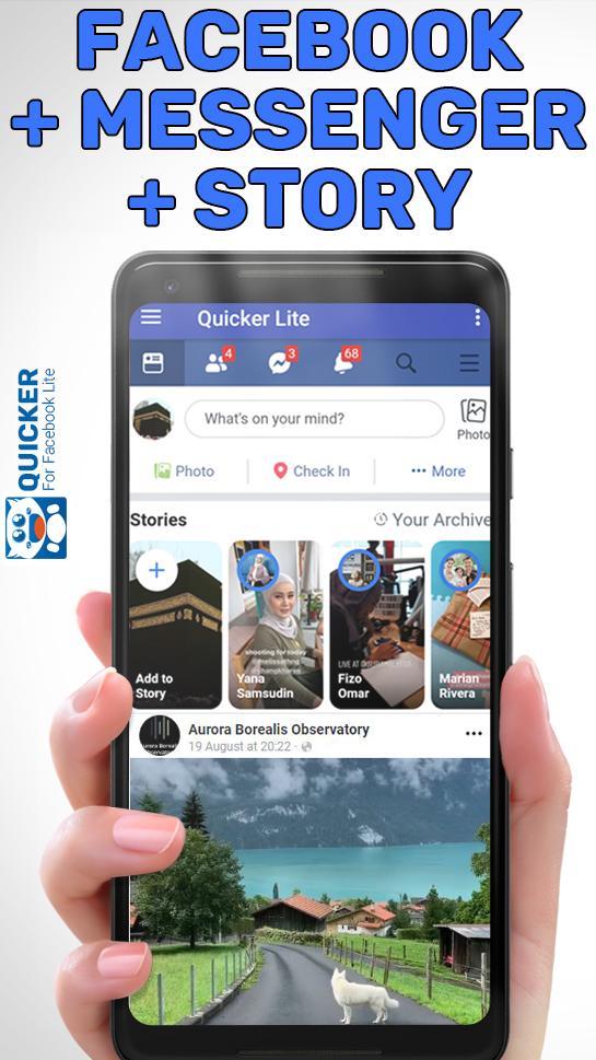 Quicker for Facebook Lite APK for Android Download