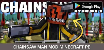 Mod Chainsaw Man For Mcpe poster