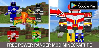 Power Ranger Mod Minecraft imagem de tela 2