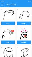 How to draw Flork poster