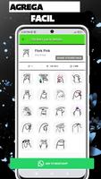 Sticker de Flork para whatsapp ภาพหน้าจอ 1