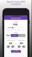 BMI Calculator पोस्टर