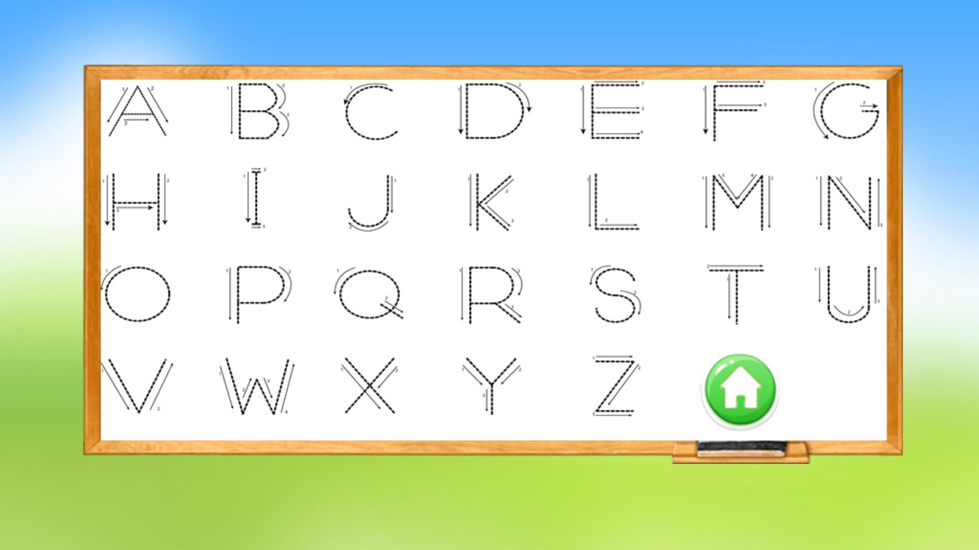 carta ABC escritura alfabética for Android - APK Download