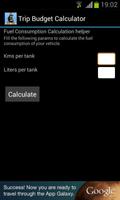 Trip Budget Calculator imagem de tela 2