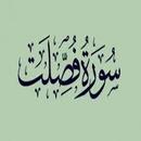 سورة فصلت:سورة فصلت مكتوبة للاطفال APK