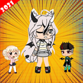 Kertas Dinding Cute Full HD untuk Gacha Life 2021