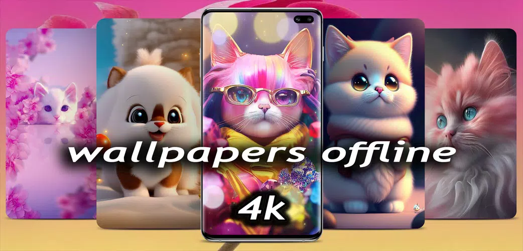 Cute Cartoon Cat Wallpaper APK for Android Download