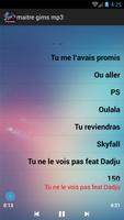 Maitre Gims Mi Gna 2018 تصوير الشاشة 2