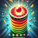 Juicy Helix Drop: Fruit Twist APK