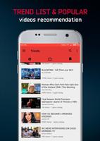 Tube Player : Free Video Youtube Music Player capture d'écran 1