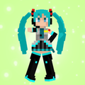 Hatsune Miku Skin Mcpe
